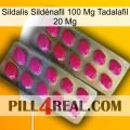 Sildalis Sildénafil 100 Mg Tadalafil 20 Mg 10
